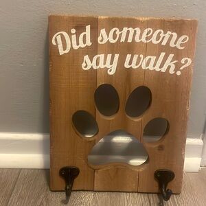 Sign ( did someone say walk?)